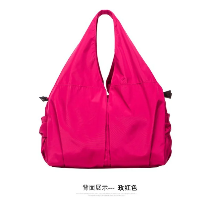 Women Bag Shoulder Carrying Large-capacity Travel Dance Middle-aged Oxford Nylon Cloth Multi-layered High-end Fashion Versatile