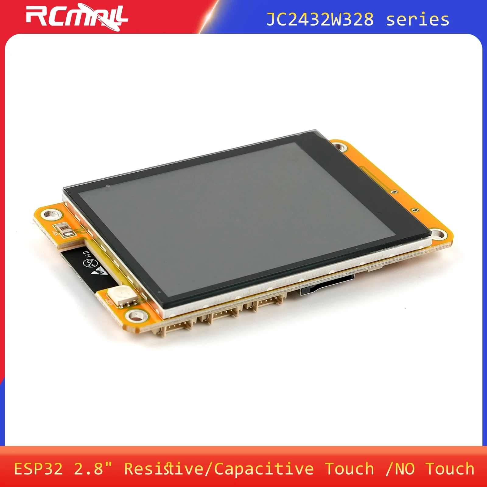 

JC2432W328 Series ESP32 2,8-дюймовый IPS модуль дисплея стандартной четкости TFT-TN ST7789 Резистивный сенсорный/емкостный сенсорный экран