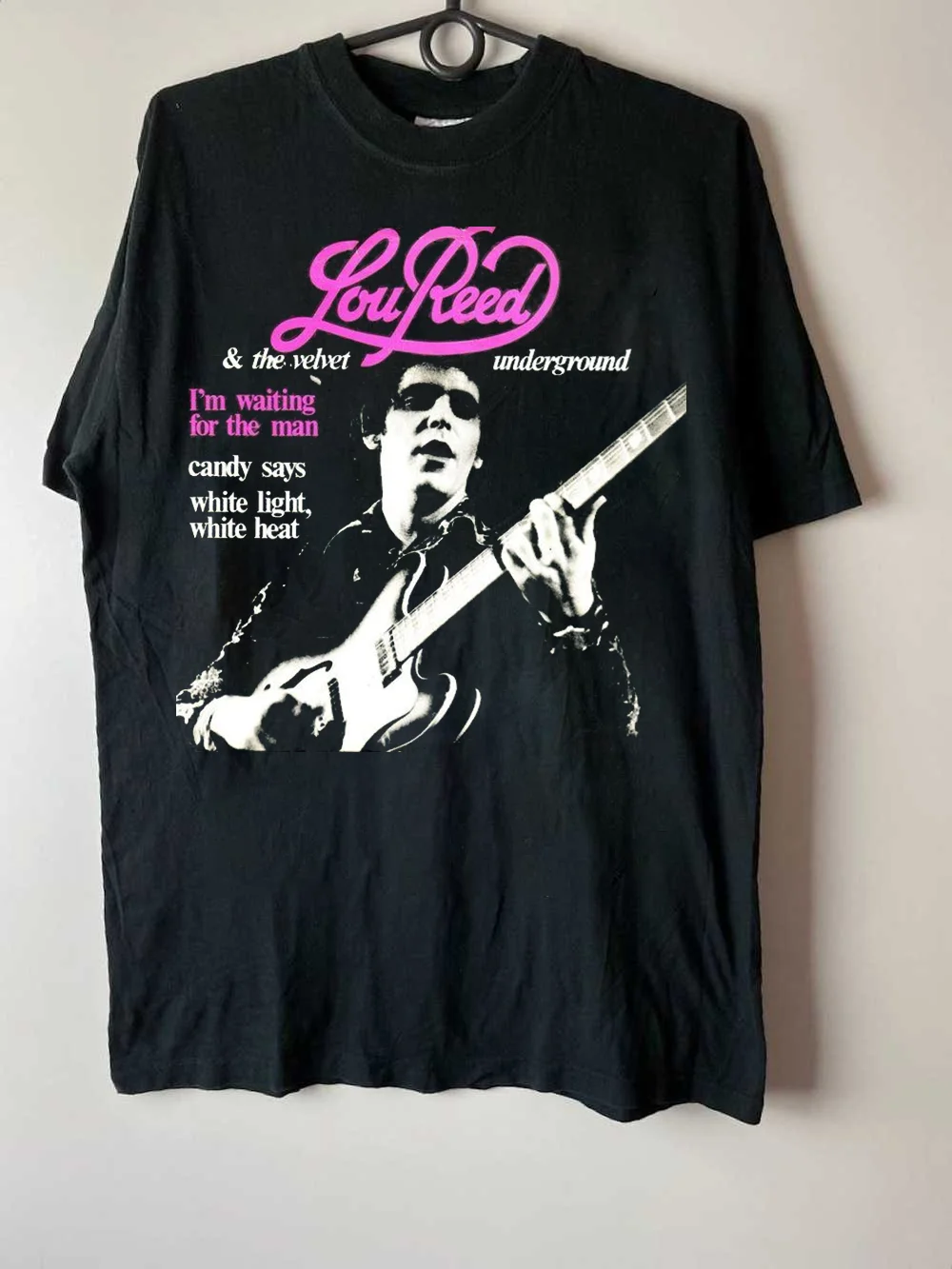 Lou Reed Candy Says White Light White Heat Unisex T-Shirt