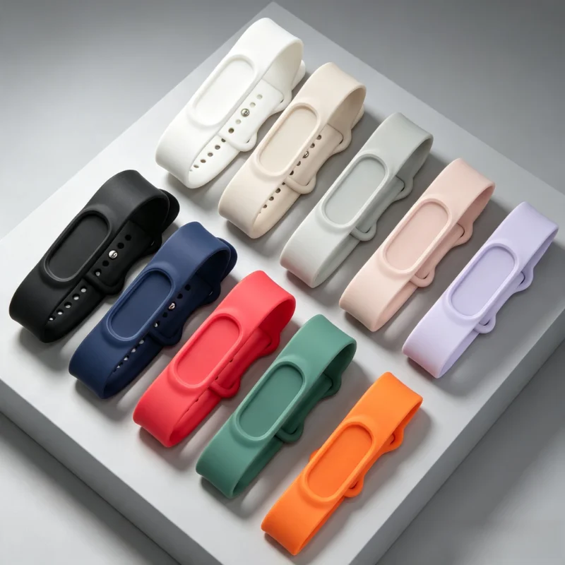 Applicable to GoogleOne-piece silicone watch strap Phoebe Fitbit Air Interchangeable strap with integrated clasp