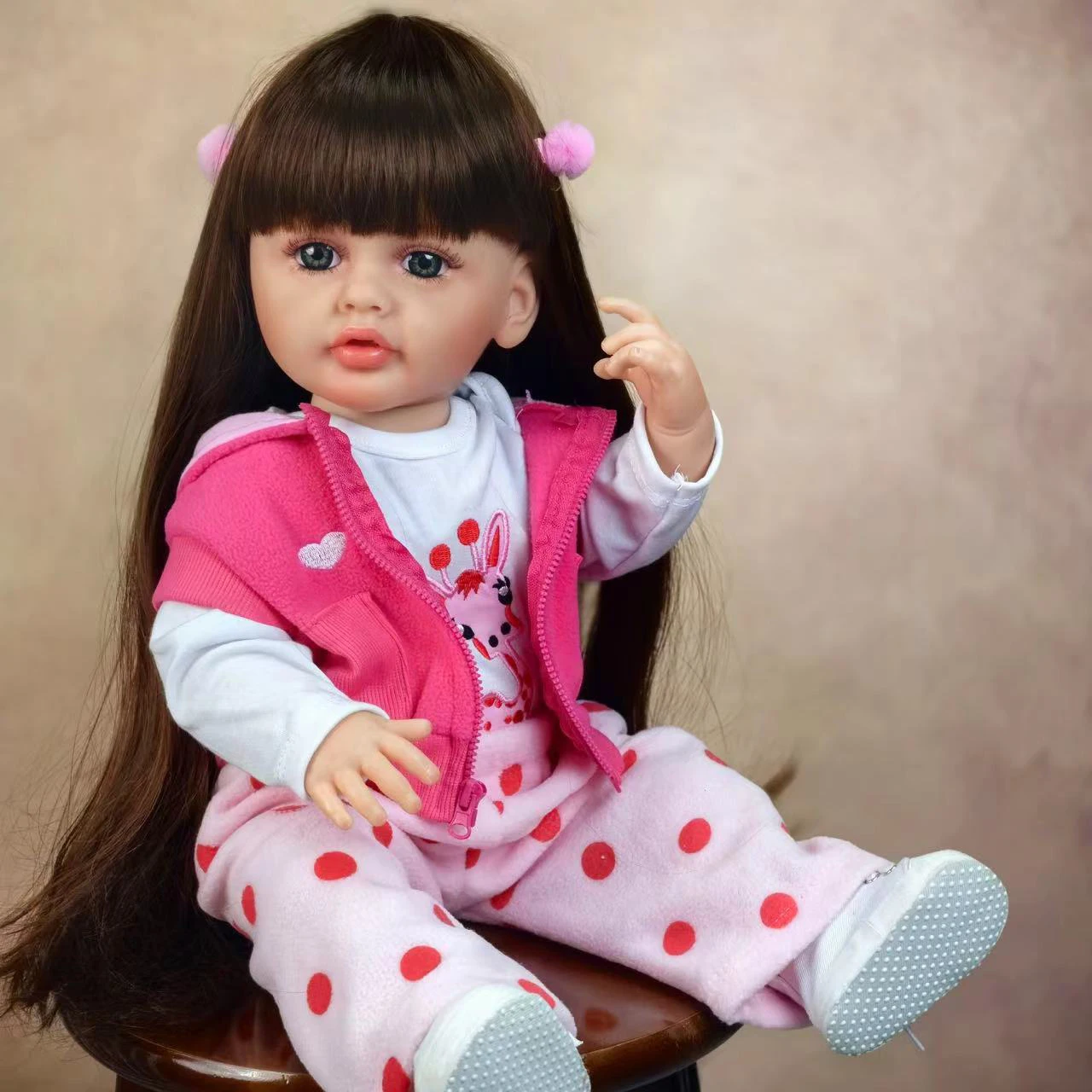 Waterproof Girl Doll 55 cm Reborn Baby Full Silicone Body Looks Like Princess Toys Birthday Gifts For Child