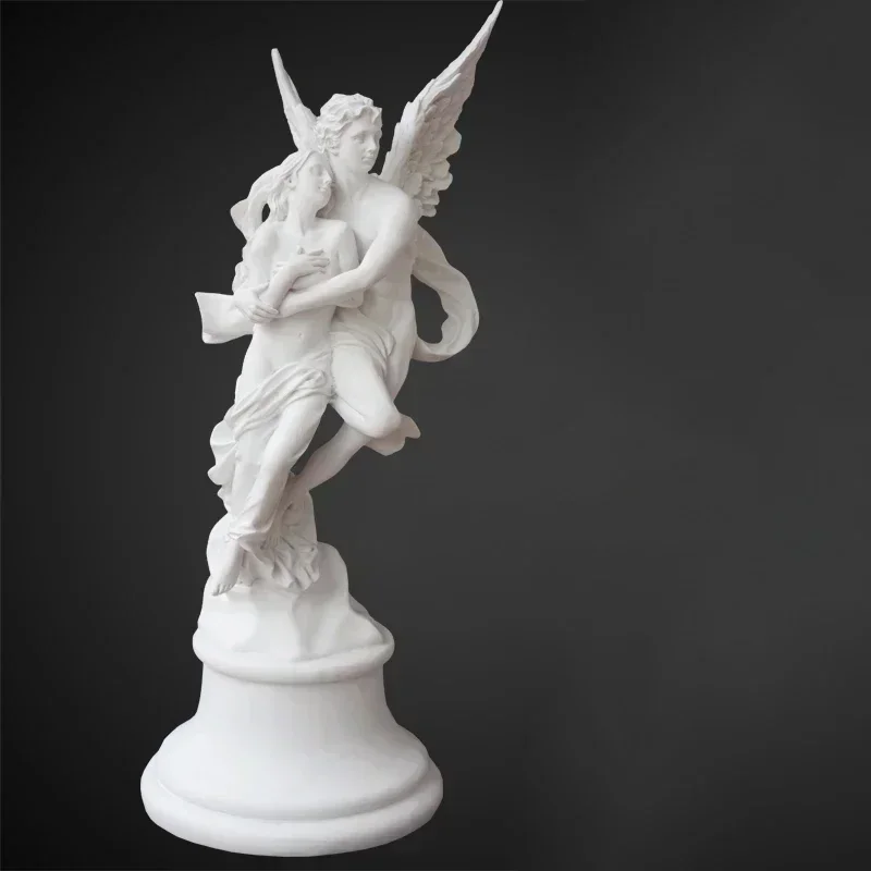 Greek goddess ins plaster Sculpture ornaments European home decor angel resin statue Eros Arts ornament wedding decoration gifts