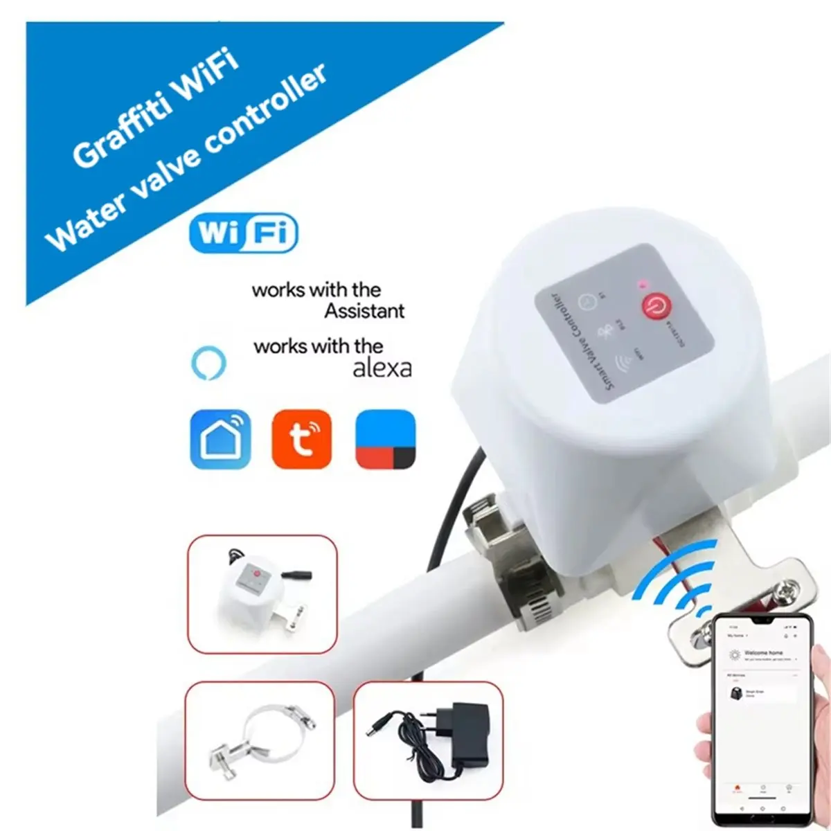 SWXF Tuya WiFi Akıllı Valf Kon - Smart Garden Timer incelemesi ve fiyatı