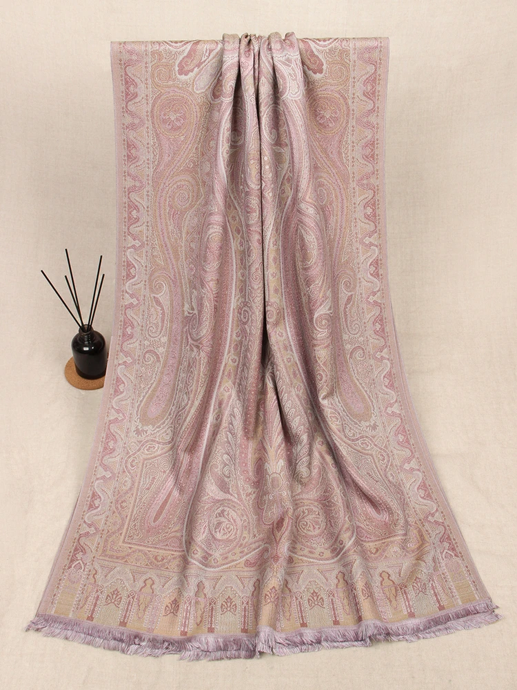 Echarpe-en-soie-et-laine-epaisse-pour-l'automne-et-l'hiver-motif-geometrique-floral-broderie-classique-polyvalente-style-ethnique