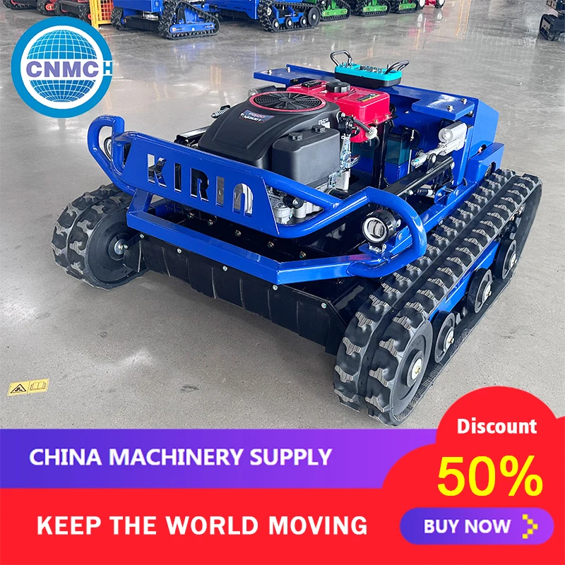 Robot Lawn Mower on Radio Control Farm Garden Household Made in China Customizable High Capacity Factory Direct Sales Portable