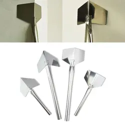 1pc Stainless Steel Plastering Trowel Outdoor Corner Stainless Steel 1pc Outside Corner Inside Corner Metal Handle 90 Degree