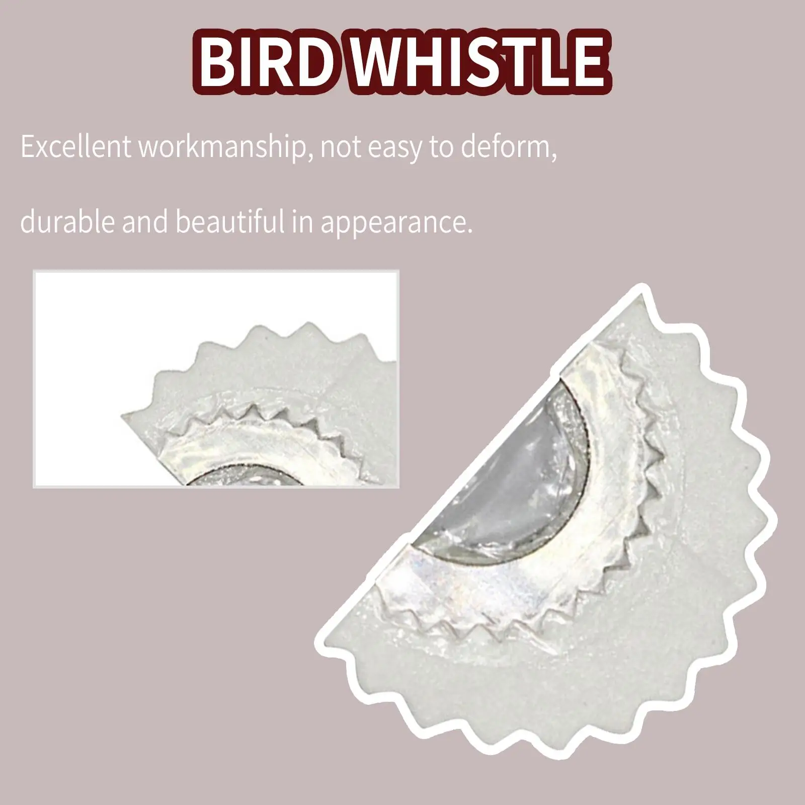 1PC Bird Whistle Skill Toy Original Magic Tweeting Noisemaker Toys Fun Bird Caller Tongue Whistle