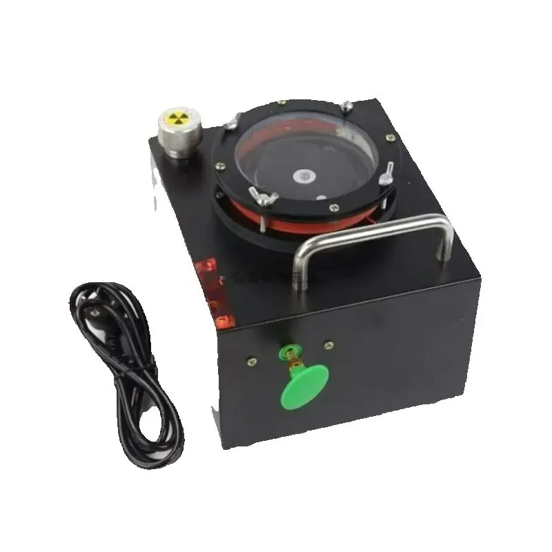 Diffusion Cloud Chamber for Physics Education – Visualize Alpha/Beta Particle Tracks with Dry Ice or TEC Cooling