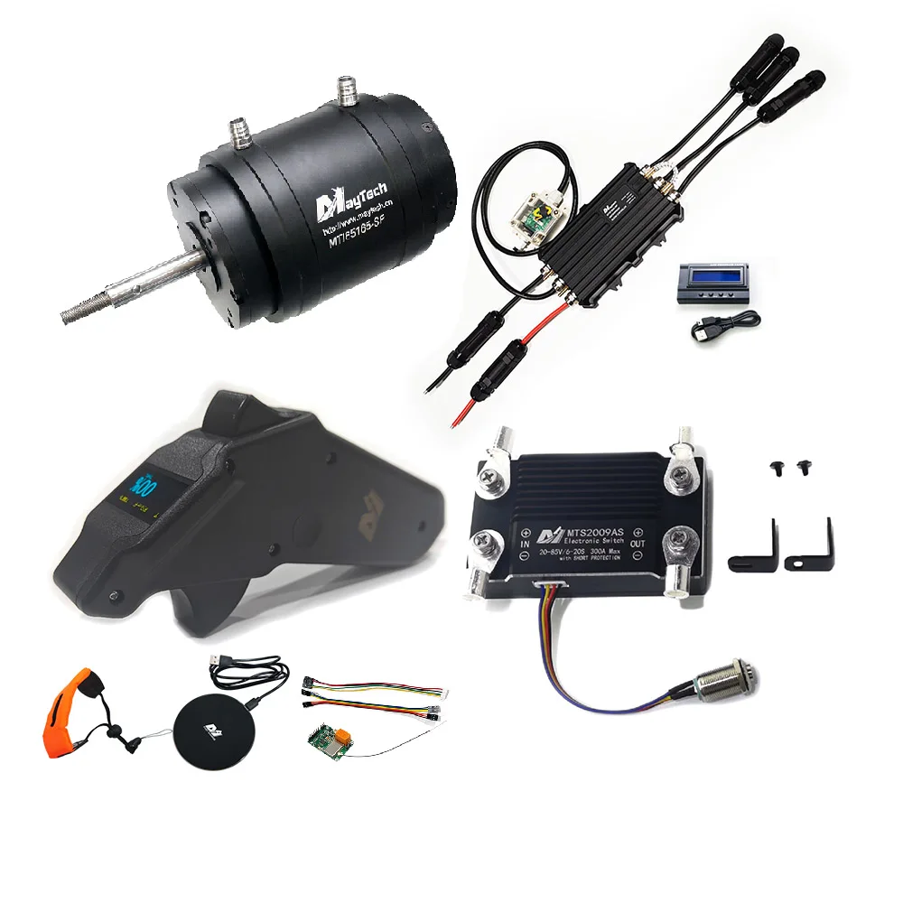 

Maytech Esurf Jetsurf Kit 85165 200KV Motor + Waterproof Remote + 300A ESC for Motorized Surfboard Jetski Electric Hydrofoil