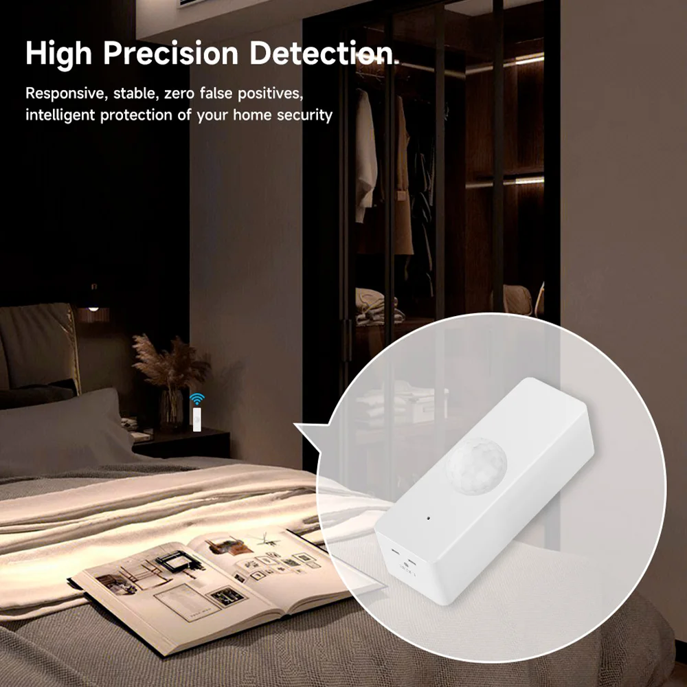 Tuya WiFi Zigbee PIR Motion Sensor สมาร์ทหน้าแรกเครื่องตรวจจับอินฟราเรดร่างกายมนุษย์ความปลอดภัย Smart Life ทํางานร่วมกับ Alexa Google Home