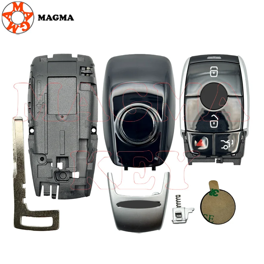 MAGMA مفتاح السيارة فوب الإسكان شل لمرسيدس بنز A C E S G الفئة GLC CLE CLA GLB GLS W177 W205 W213 W222 X167 AMG #2