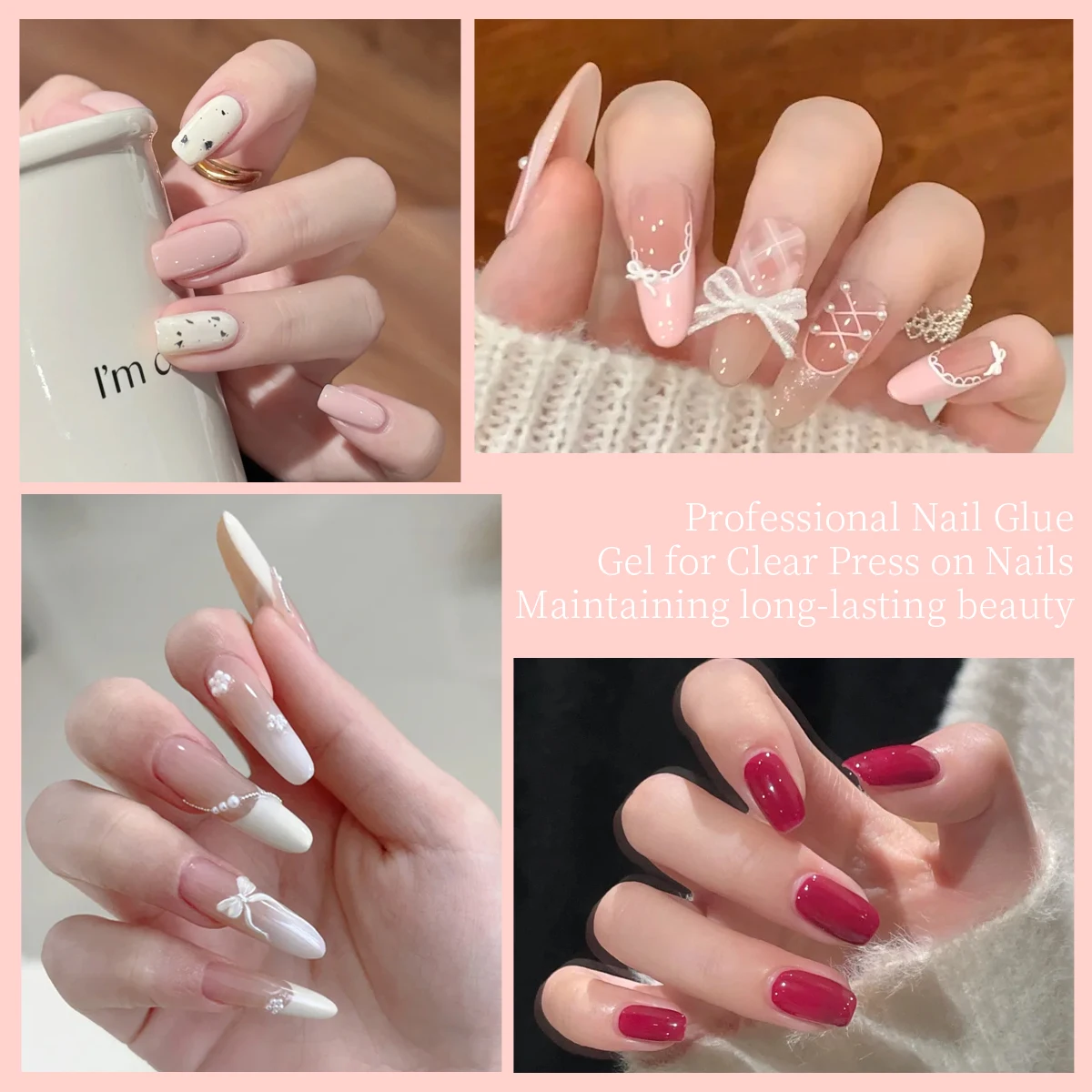 مجموعة طلاء أظافر جديدة لخريف وشتاء مكونة من 8 قطع، خالية من الكحول، جل LED، فن أظافر صالونات التجميل العصرية.