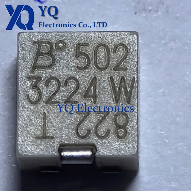 10PCS/lot New OriginaI 3224W-1-502E 5K 502 multi turn precision adjustable potentiometer fine adjustment resistor 3224W-1-5K