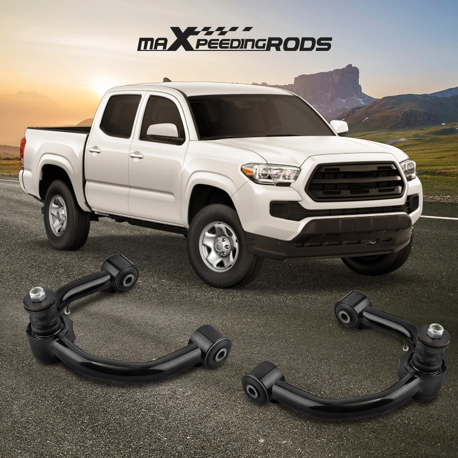 Front Upper Control Arms 2"-4" Lift voor 96-02 Toyota 4Runner 96-04 Toyota Tacoma