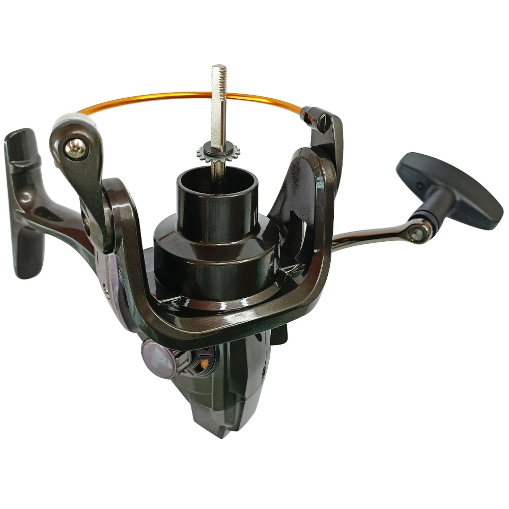 تصفح 3000 4000 5000 6000 7000 10000 12000 12 + 1BB 5.2:1 نسبة التروس المياه المالحة الغزل لعبة كبيرة الصيد بكرة #6