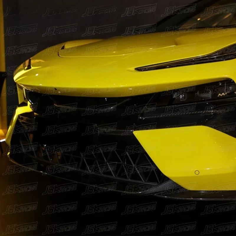 OEM Style Dry Carbon Fiber Front Lip for 2023-2024 Lotus Eletre S+ R+