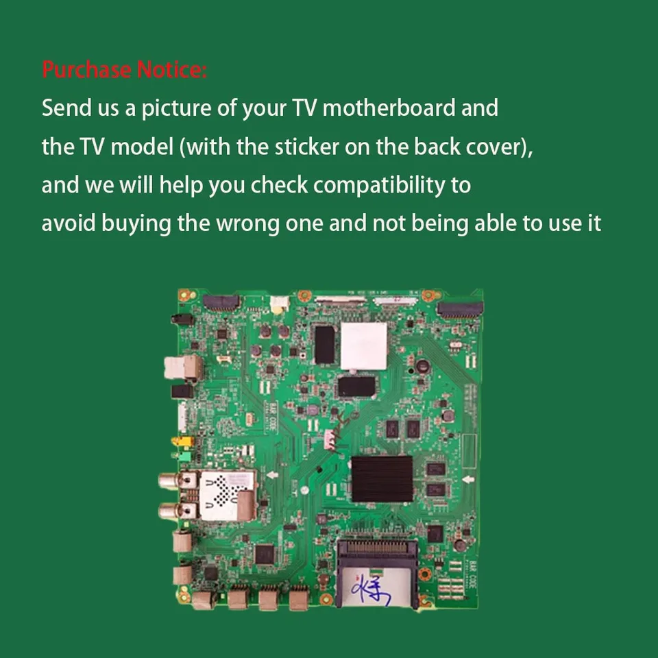 Compatible with LG TV Motherboard EAX66104206 49UB8550 55UB850V