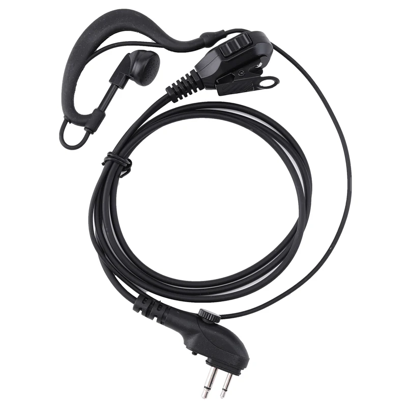 G Style Earpiece Iron Clip PTT Ear Hanging Earphone For  Hytera Radio TC508 PD562 PD502 TD510 PD500 Walkie Talkie