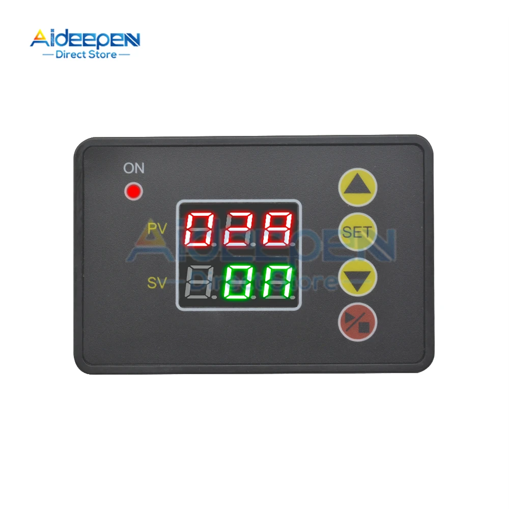 T2310 DC 12V 24V AC 110V 220V programmabile Digital Time Delay Switch relè modulo di controllo Timer aperto interruttore On/Off con cicalino