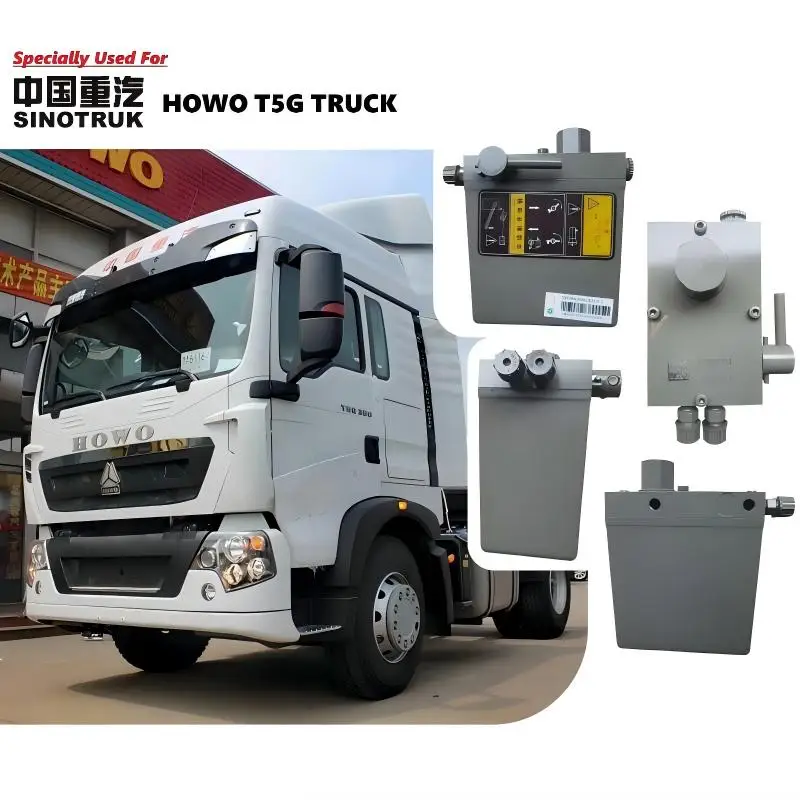 

Original Quality HOWO T5G Truck Parts TGA Left Manual Oil Pump WG9925823012 Lift Pump For SINOTRUK Parts HOWO Parts