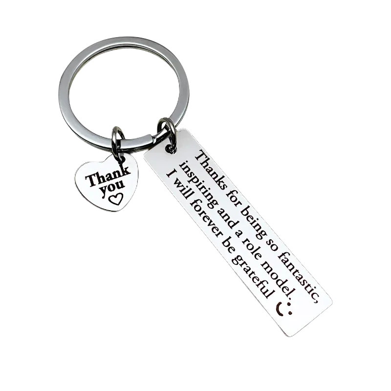 Charm Colleague Gifts Coworker Keychain Pendant Best Friend Gift Goodbye Gifts Key Chain Keyring Thanks for Being So Fantastic