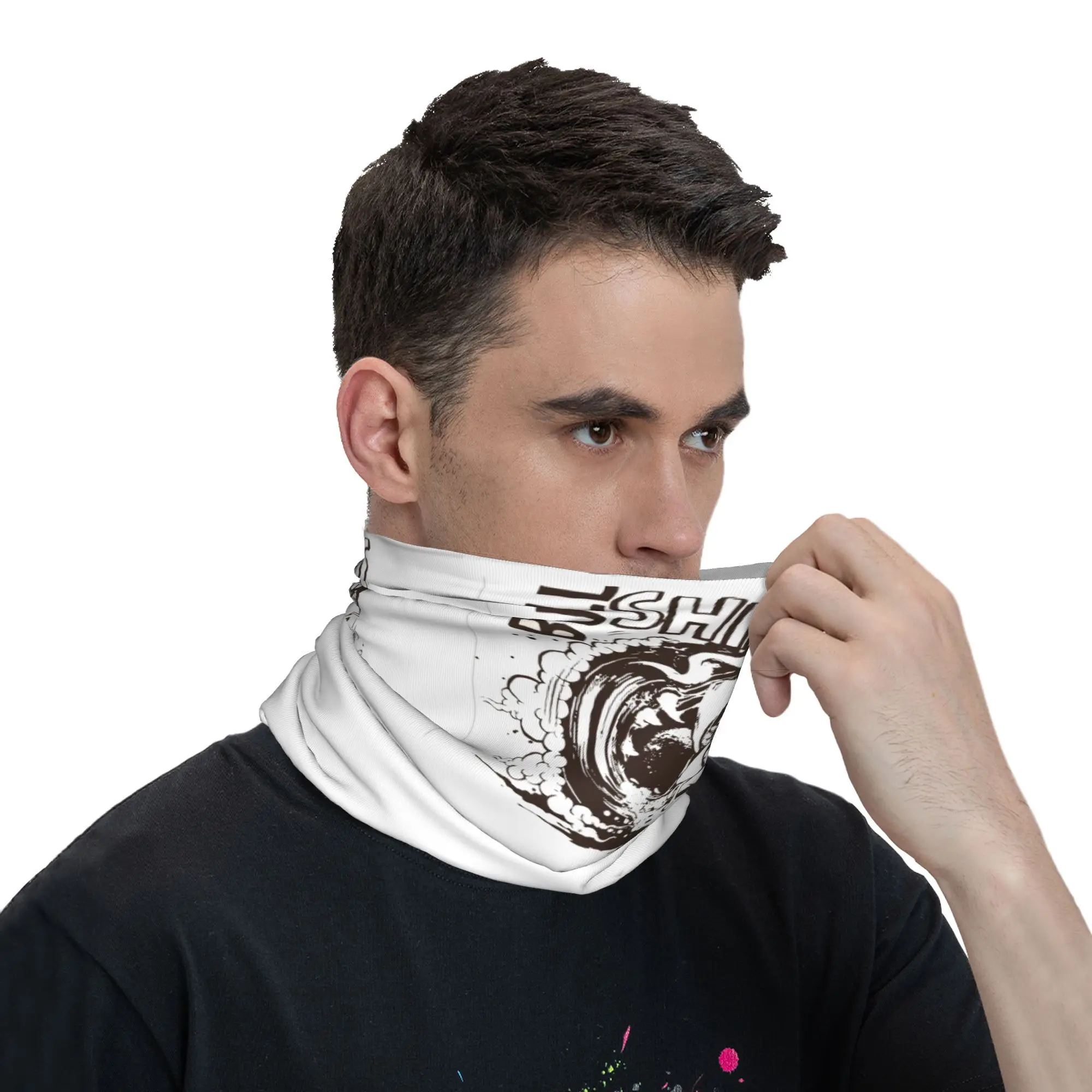 Bull Shifters Bandana Nekhoes Bedrukte Wikkelsjaal Warme bivakmuts Hardlopen Unisex Volwassen Wasbaar