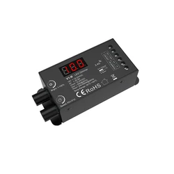 V1-B Dual knob LED Dimmer With Digital Display DC 12V 24V PWM Adjustable Frequency 2.4G RF Remote Control Single Color LED Strip