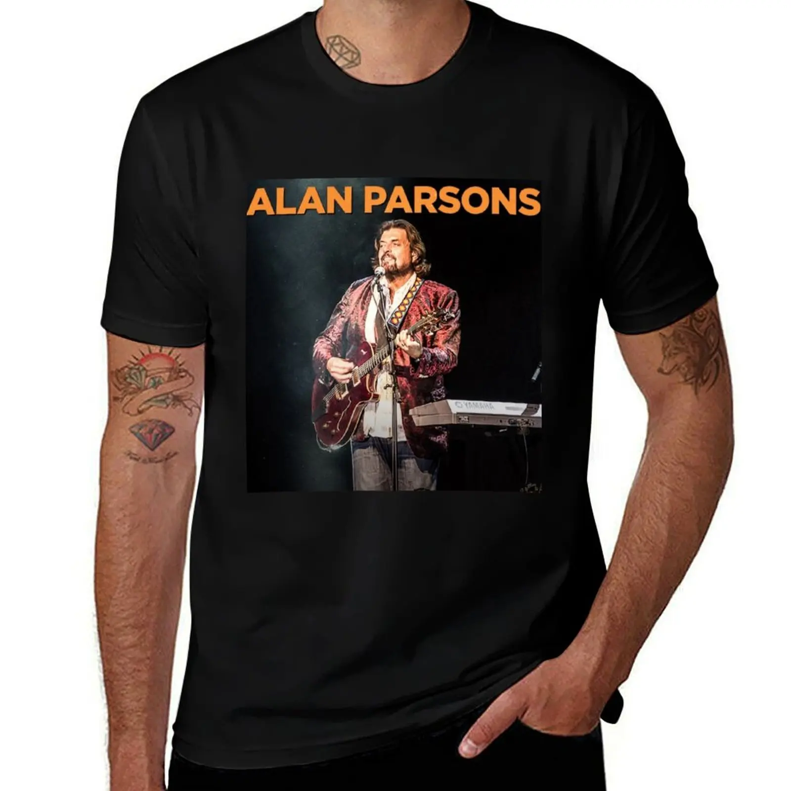 

The Alan Parsons Project Tour, Alan Parsons' Alan Parsons Project Tour T-Shirt Big Size Short Sleeve Casual Top