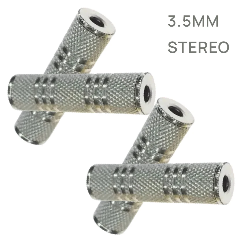 

Audio Stereo Jack 3.5mm Female To Female Audio Jack Connector Adapter Converter