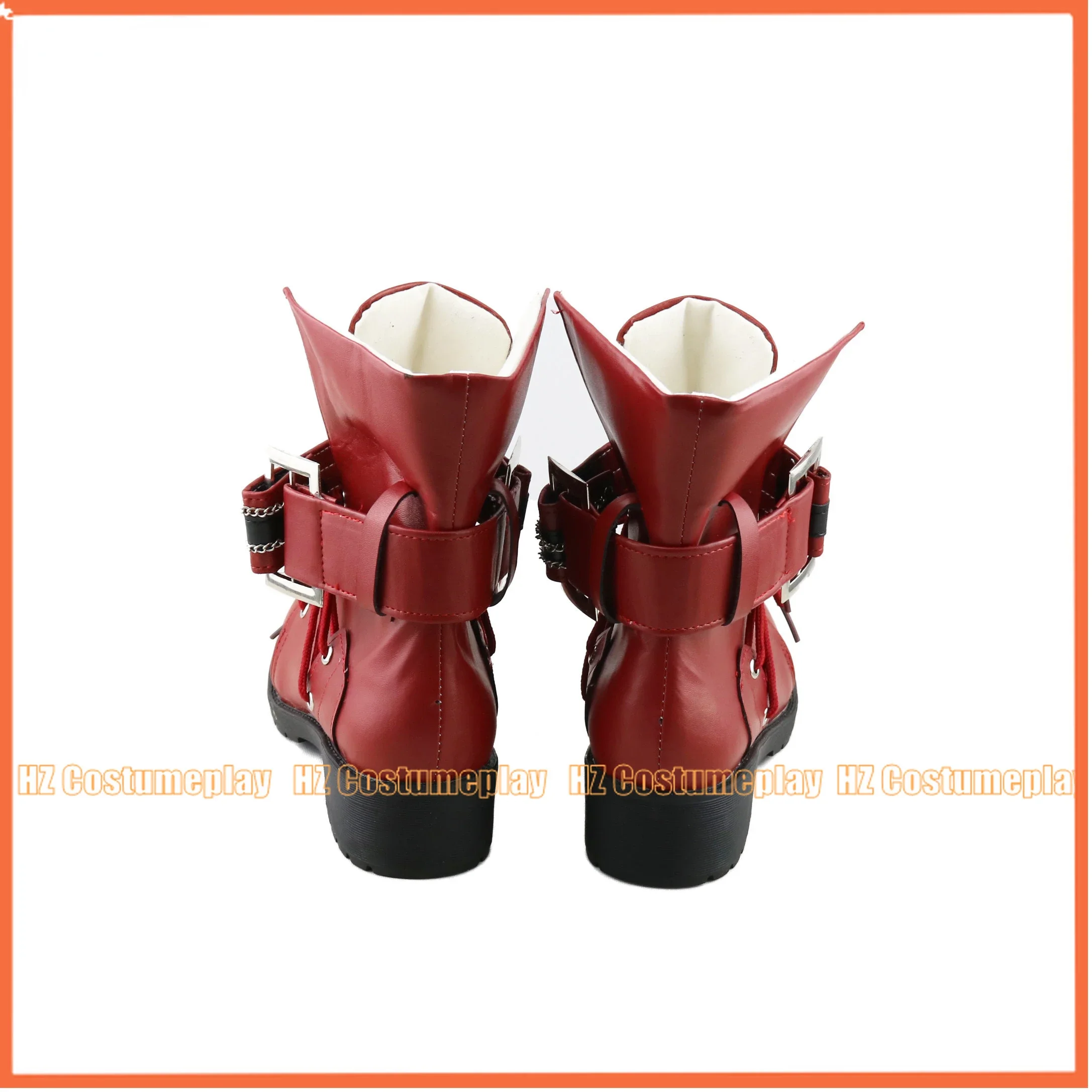 Game Final Fantasy Tifa Cosplay Shoes Custom Made Boots