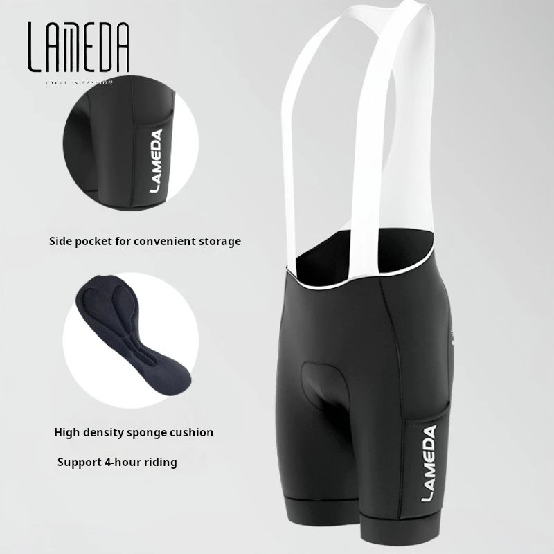 Lameda Cycling Clothes For Men Breathable Cycling Jersey 4 Hour Riding Cushion Cycling Shorts For Men Shorts With Pockets