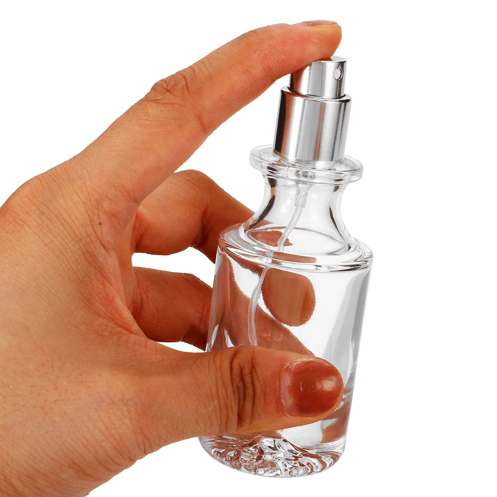 

2Pcs Refillable Perfume Bottles Glass Essential Oil Container Small Travel Bottles for Liquid Fragrance Skincare Oils