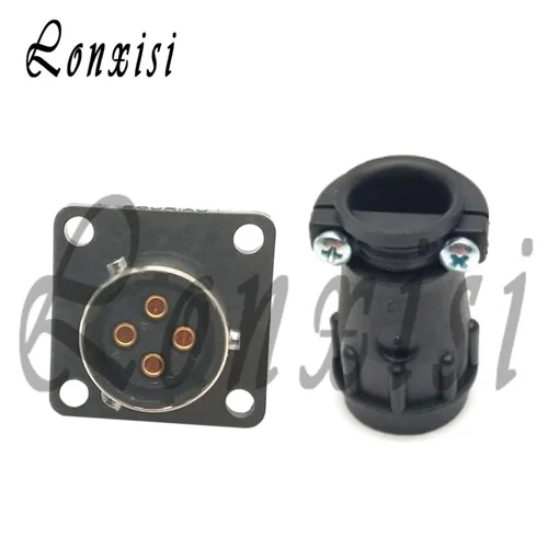 4 Pin Aviation Industry Circular Connector AC Tail Clip UTG6104S UTG6104P Original Factory Genuine Wiring Plug