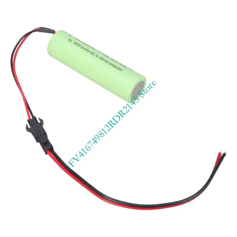 B2EF 18650 Dummy Fake Battery Condutor Dummy Cell Cylinder