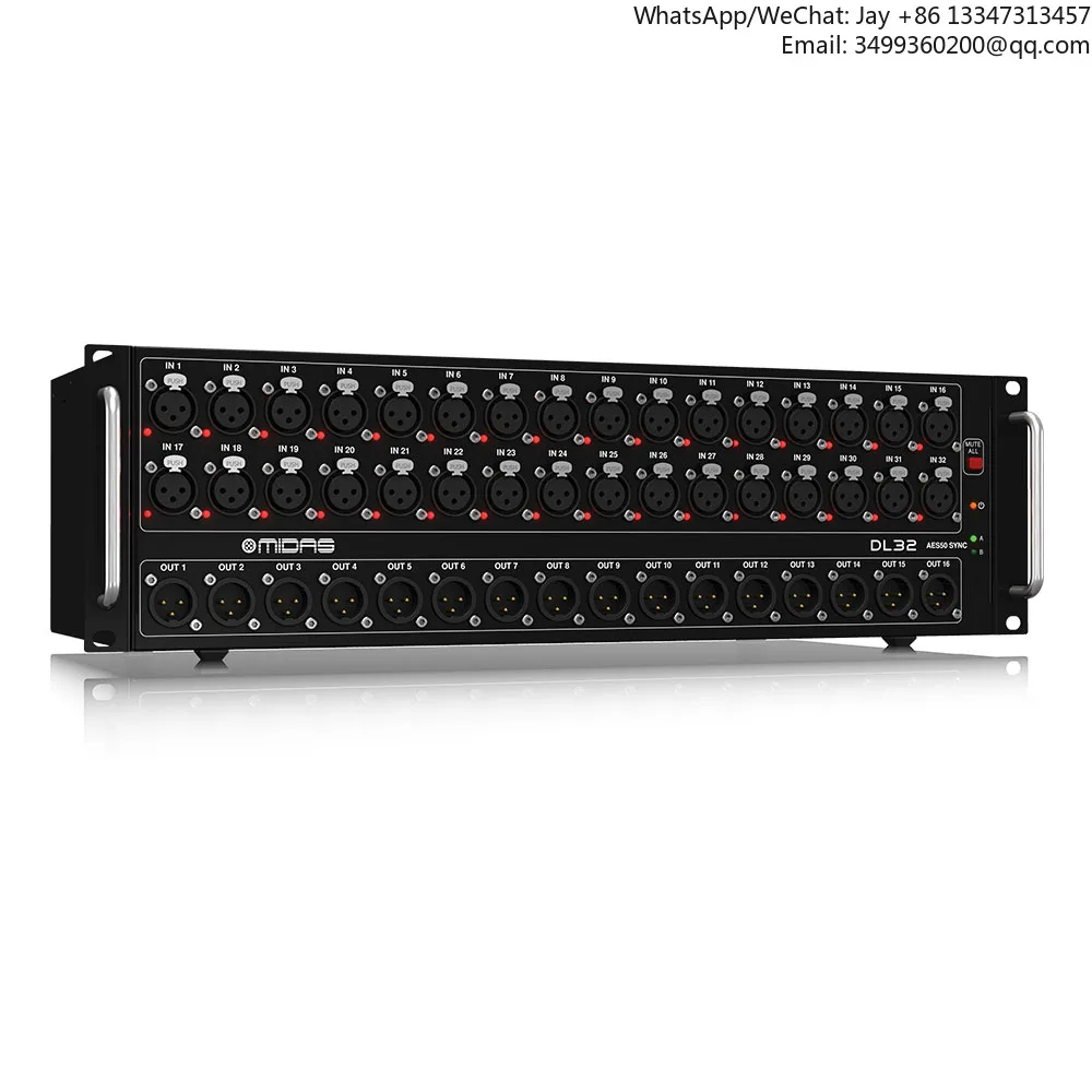 

Midas DL32 Digital Stage Box 32-Channel 16-Output For Midas M32 Series Digital Mixer Pa System Studio Equipment