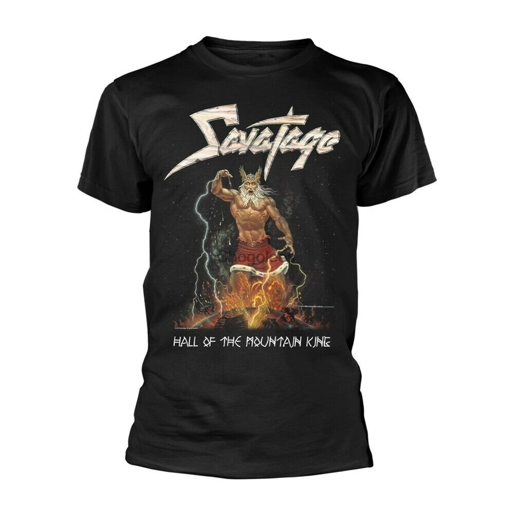 Savatage Hall Of The Mountain King Official Tee T-Shirt Mens Unisex