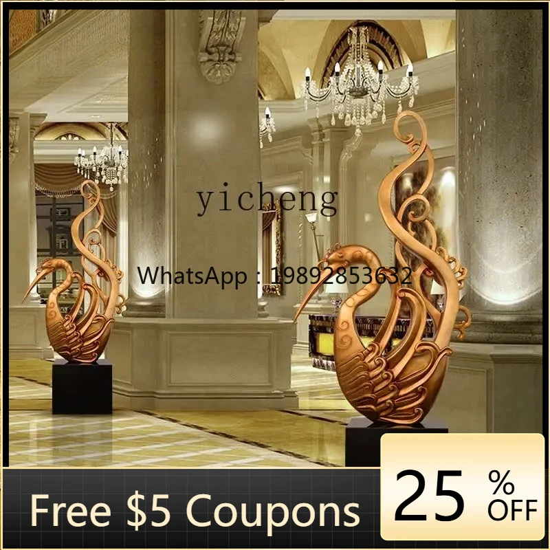 

1Floor Sculpture Ornament New Chinese Decoration Phoenix Large Crafts