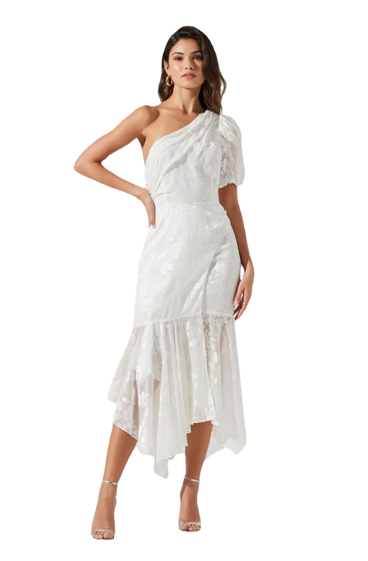 

Сексуальное вечернее платье с крутыми плечами, женское облегающее платье Materni, официальная одежда для свадеб и выступлений, длинный свеч