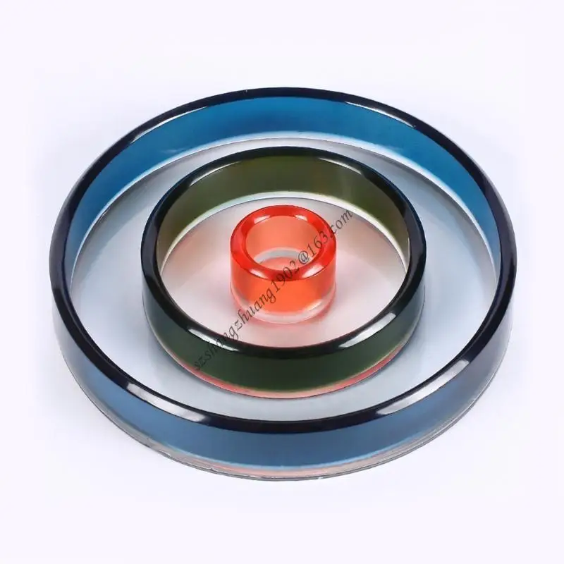 

Q6RB Circle Holder Mould Handmade Concrete Gypsum Mold Lipstick Holder Mold
