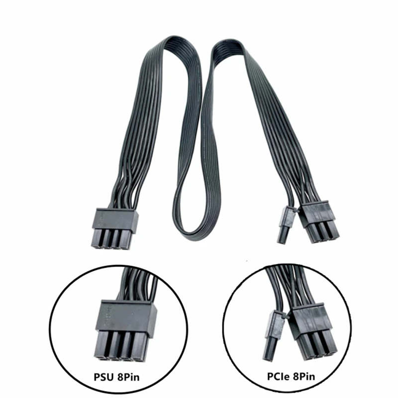 Modular Power Cable for ASUS ROG THOR/STRIX/TUF 750W 850W 1000W 1200W, 1600W PSUs, PCIe 8Pin, CPU 4+4Pin, SATA, Molex IDE, 24Pin