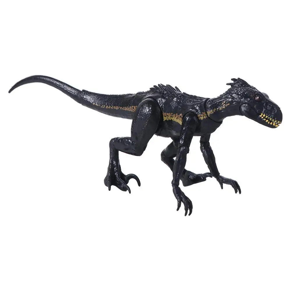 Jurassic World Indominus Animal modelo articulación estatua móvil dinosaurio figuras de animales simulación mandíbula móvil
