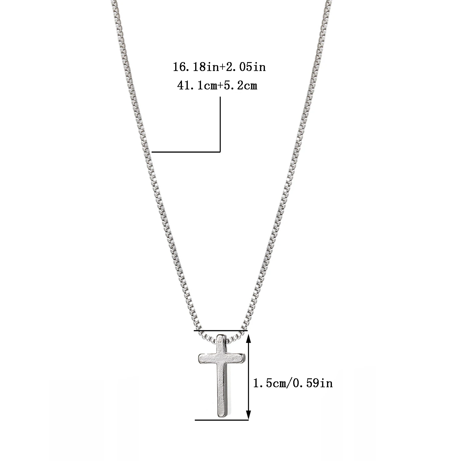 Fashion Female Cross Pendants dropshipping Gold Black Color Jesus Cross Pendant Necklace Jewelry For Men/Women Wholesale image 6
