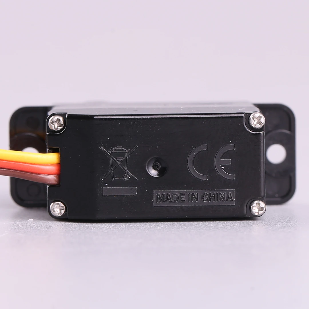 EMAX Model Remote Controlled Aircraft Fixed Wing ES08MA II Servo 8g 9g Metal Gear Simulation Aircraft Servo Server for RC Planes