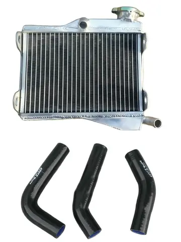 アルミラジエーター & シリコンホース ヤマハ RD250 RD350 YPVS LC II 4L0 4L1 RD250LC RD350LC RD 250 350 2 ストローク用