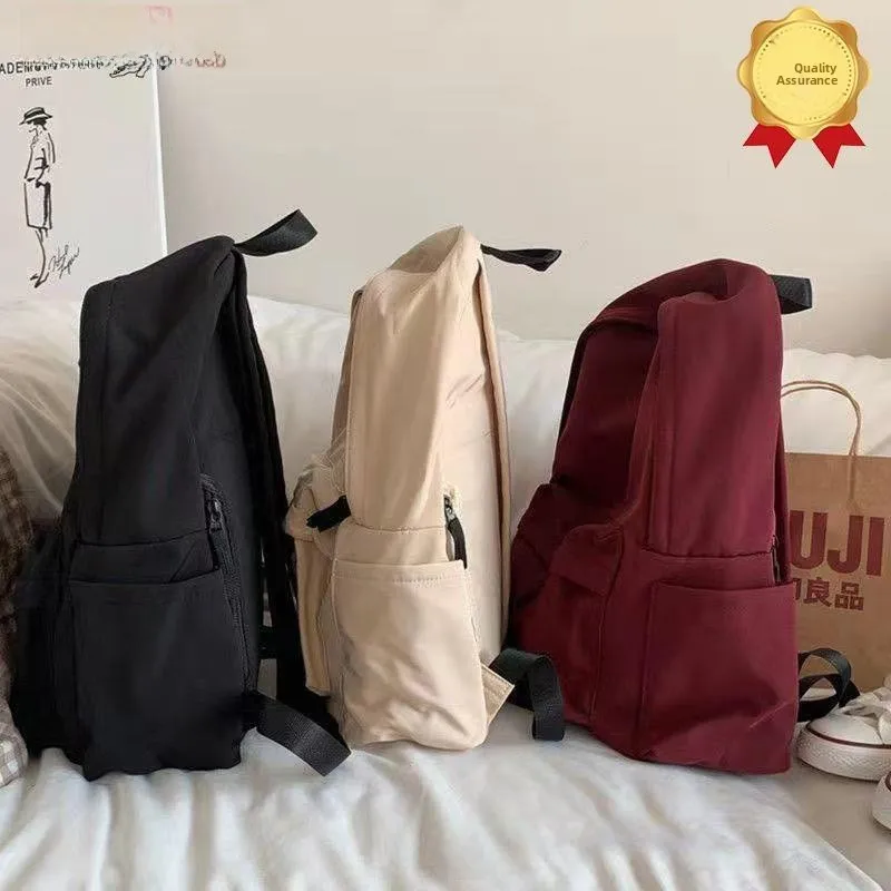 Large Capacity Backpack Korean Harajuku Ulzzang High School College Student Shoulder Bag Dual Side Bag Sweet School Style