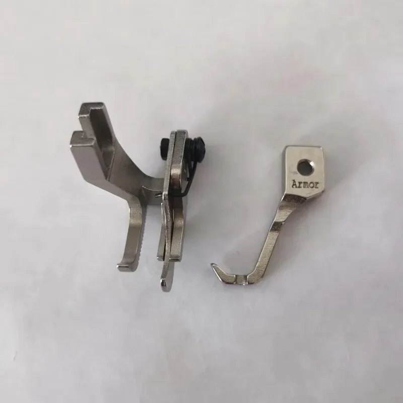 U192 U193 الصناعية DY-350 0303 DU-141 خياطة علوية لأجزاء ماكينة الخياطة المشي القدم اليمنى/الأيسر دليل قطعة قدم الضغط في ماكينة الخياطة