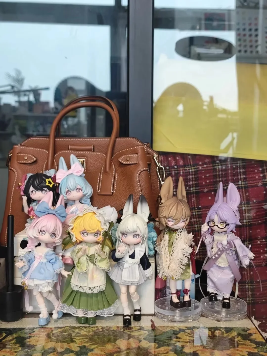 

Официальный лицензированный лунный прыжок Bunny, масштаб 1/6, слепая коробка BJD, шарнирная кукла, милая коллекционная фигурка, декор для рабочего стола, подарок