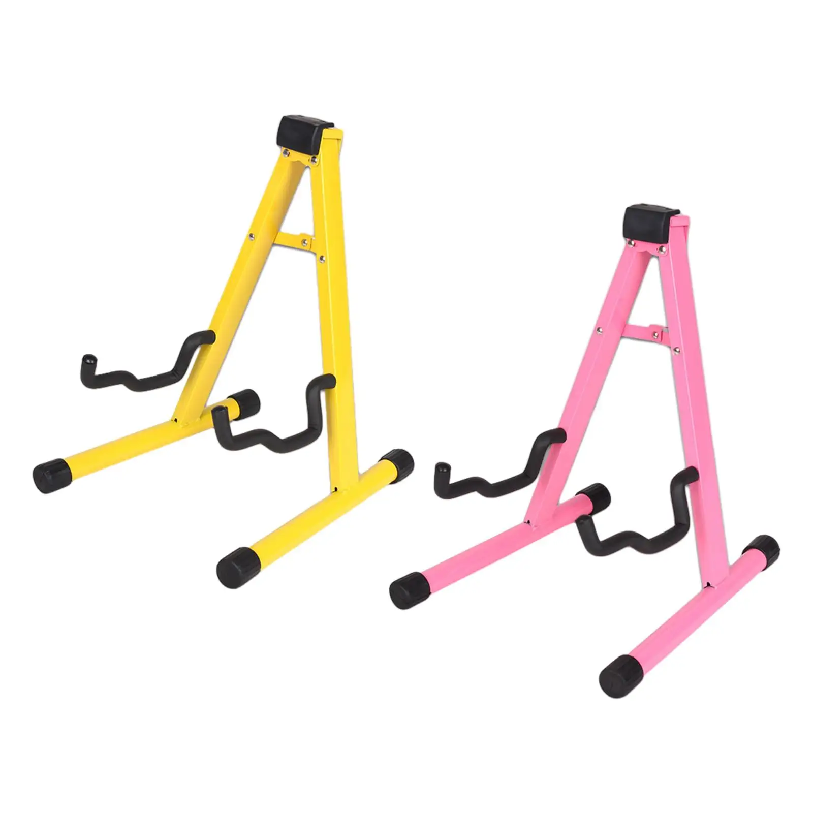 

Electric Guitar Stand Professional Universal Folding Instrument Stand for Acoustic Electric Guitar Banjo Bass Ukulele Accessory