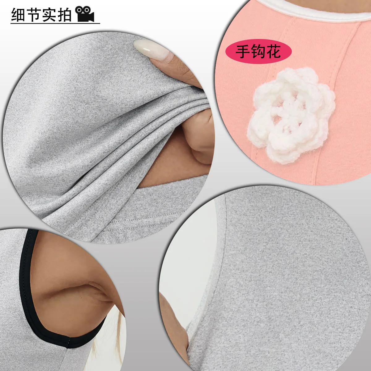 

2025 New Women's Crochet Vest Shorts Casual Sports Home Set