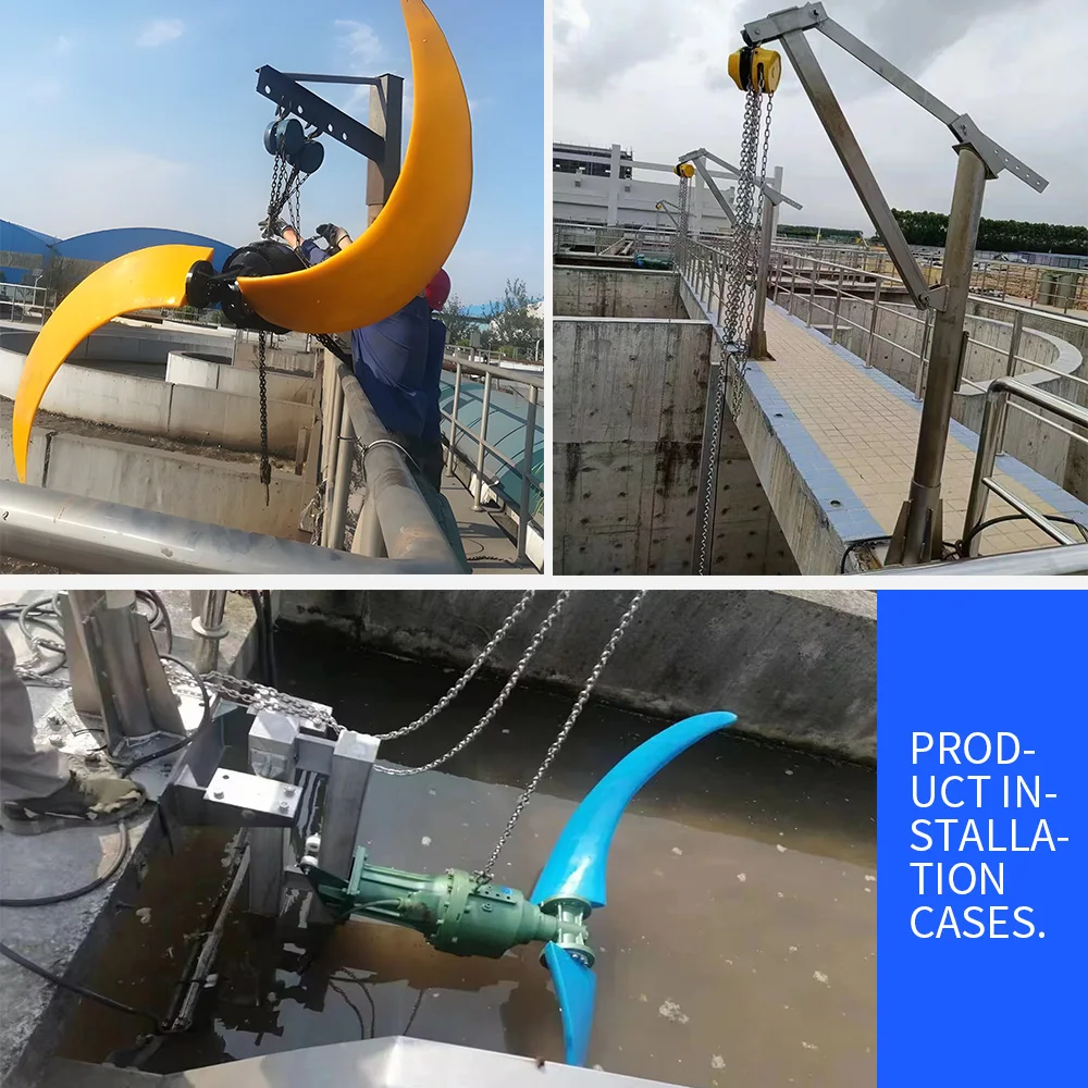 Submersible Slow-Speed Propeller for Oxidation Ditches in WWPTs
